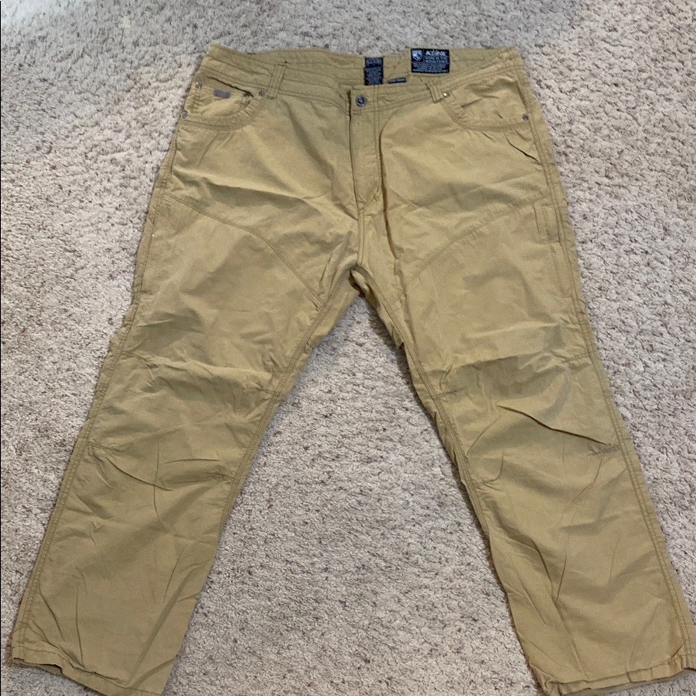 Kuhl Tan Chinos Versatile Cotton Blend